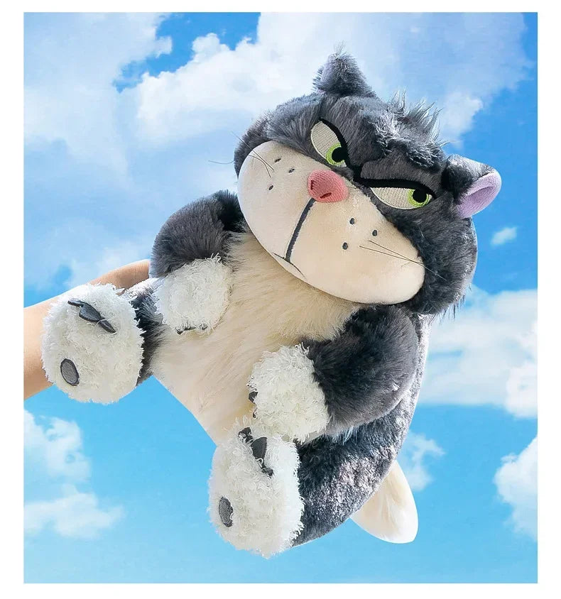 Disney 30cm Lucifer The Cat Cute Doll Plush Toy Throw Pillow Cat Doll Birthday Gift Valentine's Day Plush 's Toy