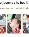 Cartoon Foldable Car Travel Bed SUV Minivan Compatible Inflatable Mattress Inside Air Pressure Pad Versatile Vehicle Sleeping