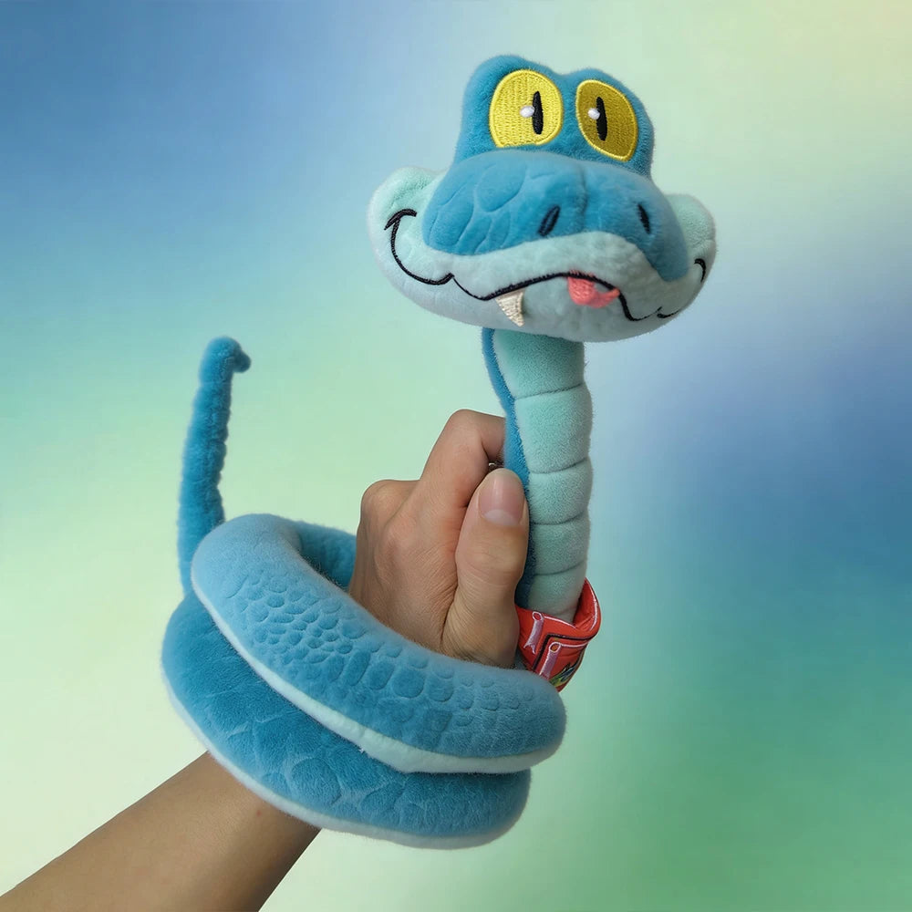 new hot Gary Snake Plush Toys Can Be Bent Anime Fidget Toy Rotatable Articulated Ornament Toys Gift Sofa Hug Pillow Periphery
