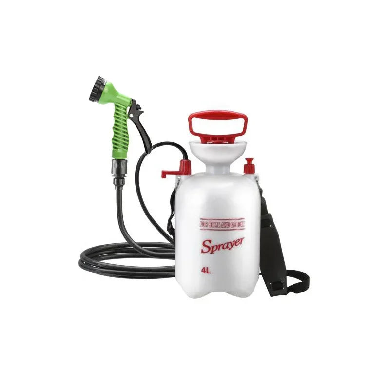 Portable Manual Camping Shower Sprayer 4L 5L 8L with 3m Hose