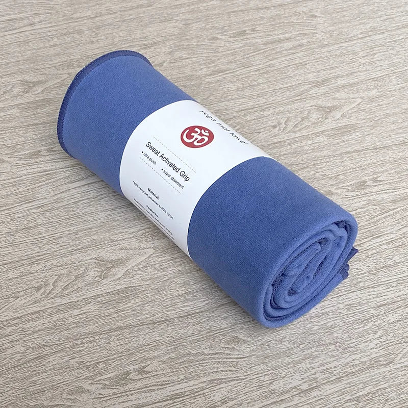 183x68cm Yoga Mat Towel Quick Dry Super Absorbent Towel Non-Slip Solid Color Microfiber Blanket