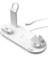 5 In 1 Wireless Charger Stand Pad For iPhone 15 14 13 Apple Watch Airpods Desk Phone Chargers Fast Charging Dock Station