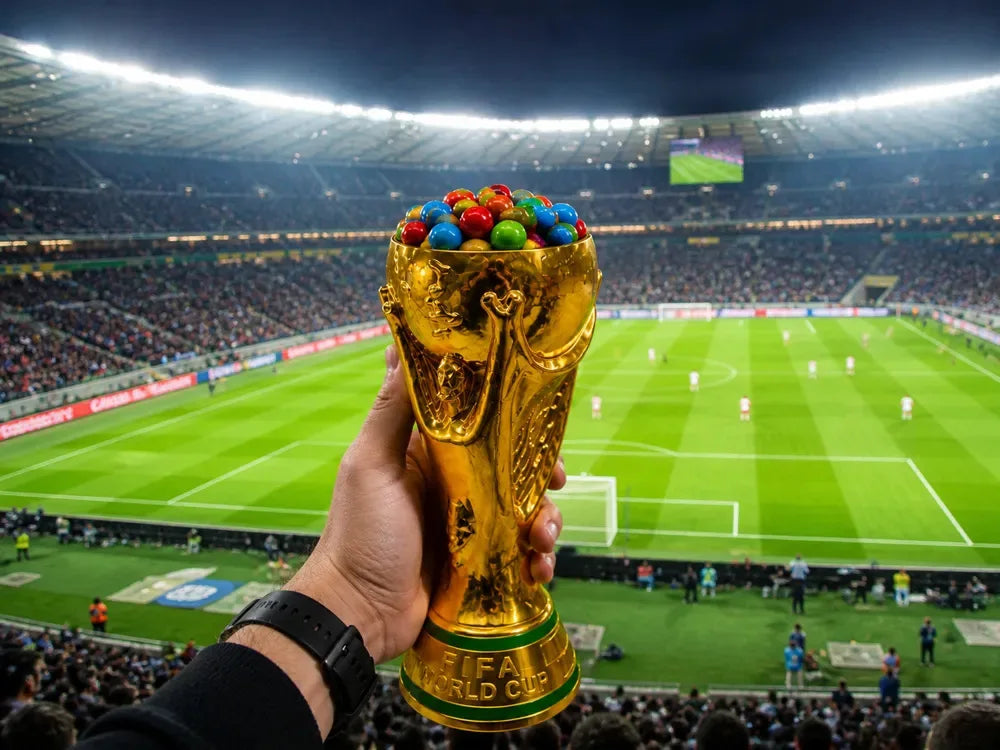 2026 Soccer Ball Cup Holder Candy Bowl Storage Stand Football Fan Decor