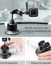 3 inch Car Single Pump Suction Cup Aluminum Alloy Mount with 1/4 & 3/8 Screw Hole for Gopro/ Insta360 and Other Cameras