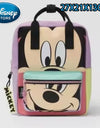 Disney Cartoon Backpack Women's Mickey Mouse Donald Duck Pattern Student School Bag Large Capacity Backpack Girls Shoulder Bag
