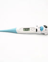 1pc  Cartoon Digital Thermometer Oral Armpit Flexible Tip Waterproof Cute Design Frog Cow Rabbit Bear Duck Rabbit Panda Cow