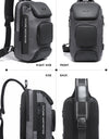 Anti-theft Chest Bag Shoulder Strap USB Rechargeable Crossbody School Gym Pack, Men Sports Waterproof Shoulder Bag
