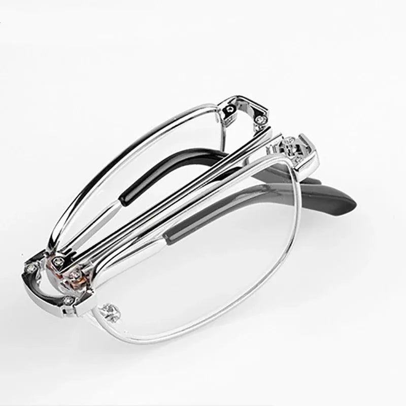 Folding Reading Glasses Square Frightens Eyewear