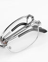 Folding Reading Glasses Square Frightens Eyewear