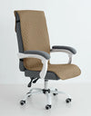 Office Chair Cover Anti-slip Long Boss Office Chairs Pad 1piece with Elastic Strap Swivel Computer Dust Armchair Slipcover
