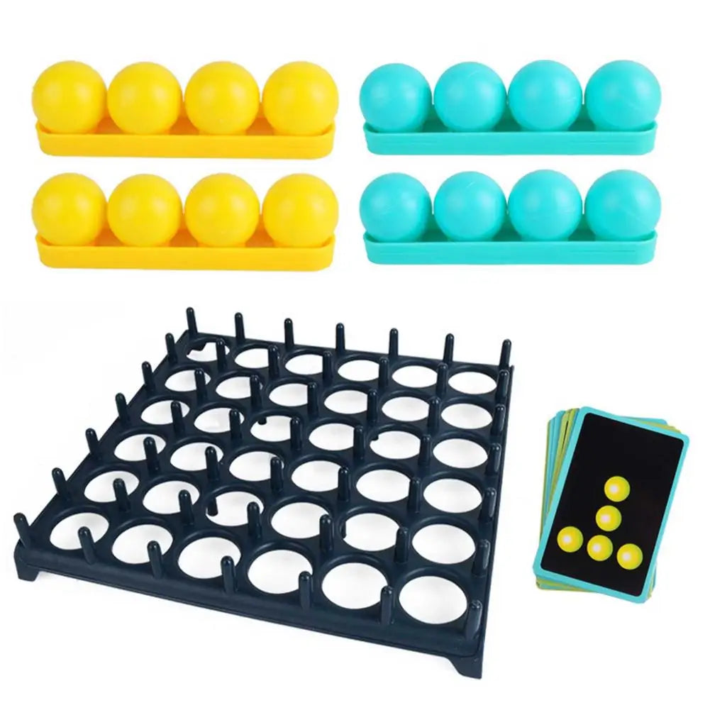 Bounce Off Game Jumping Ball Board Games for Kids 1 Set Activate Ball Game Family and Party Desktop Bouncing Toy Finger Toys