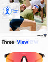 Color Photochromic Cycling Sunglasses Outdoor Running Sunglasses UV400 Men MTB Cycling Glasses Women Road Bike Glasses