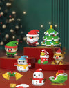 Knew Built Christmas Micro Mini Building Blocks Toys - Santa Claus, Christmas Tree, Reindeer, Snowman Elements - Perfect Gifts