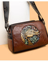 Leather Shoulder Bag Messenger Bag Crossbody Bag