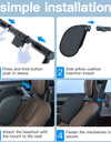 Special car co-driver sleeping artifact Volvo car headrest neck side sleeping headrest