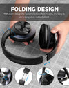 A10 Bluetooth 5.4 Headphones Hybrid Active Noise Cancelling With Hi-Res Audio Over Ear Wireless Headset ANC With 5-Mic