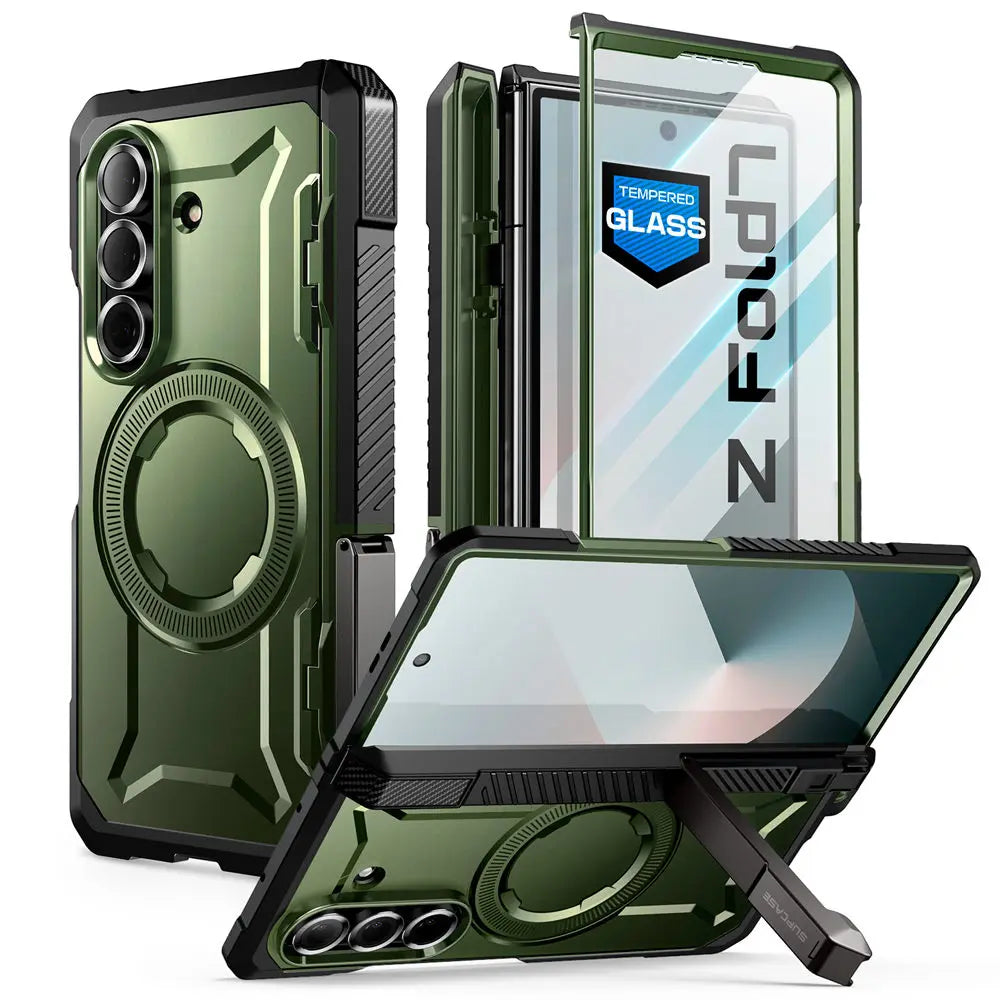 For Samsung Galaxy Z Fold 7 Case UB Grip Anti-Scratch Heavy Duty Rugged  Phone Case with Screen Protector