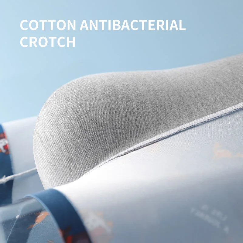 Men’s Funny Boxer Panties – 3-Pack Cotton Underwear