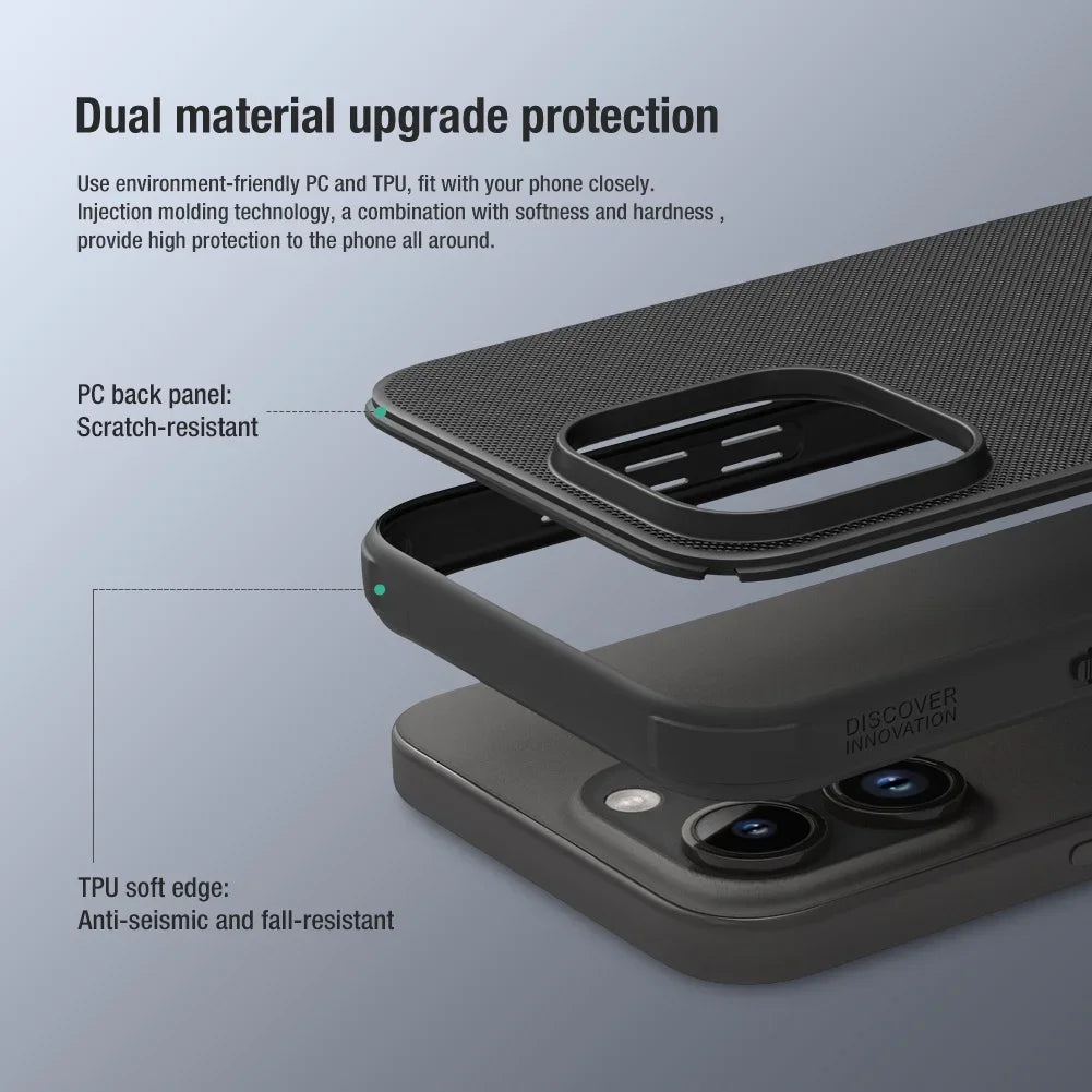 Super Frosted Shield Pro Case For iPhone 16 Pro Max 16 Plus 16 Pro Case Anti Fingerprint Shockproof Back Cover