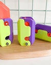 Cute Gravity Carrot Knife Decompression Push Card Small Toy Gravity Knife Carrot Knife stress reliever Decompression Toys Gift