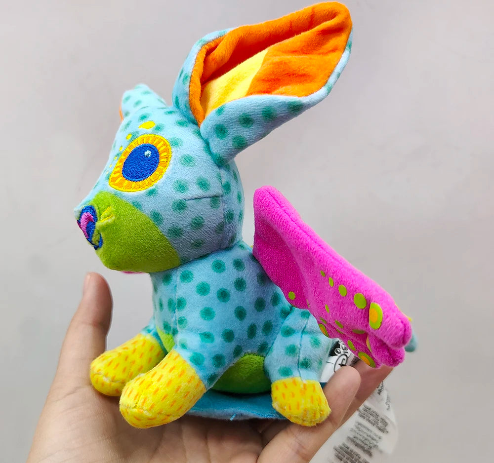 Disney Parks Pixar Mexico Pavilion Coco Alebrijes Blue Magnetic Shoulder Plush