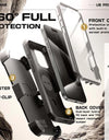For iPhone 16 Pro Max Case 6.9“ 2024 UB Pro Mag Full Body Rugged Case with Built-in Screen Protector Kickstand Belt-Clip