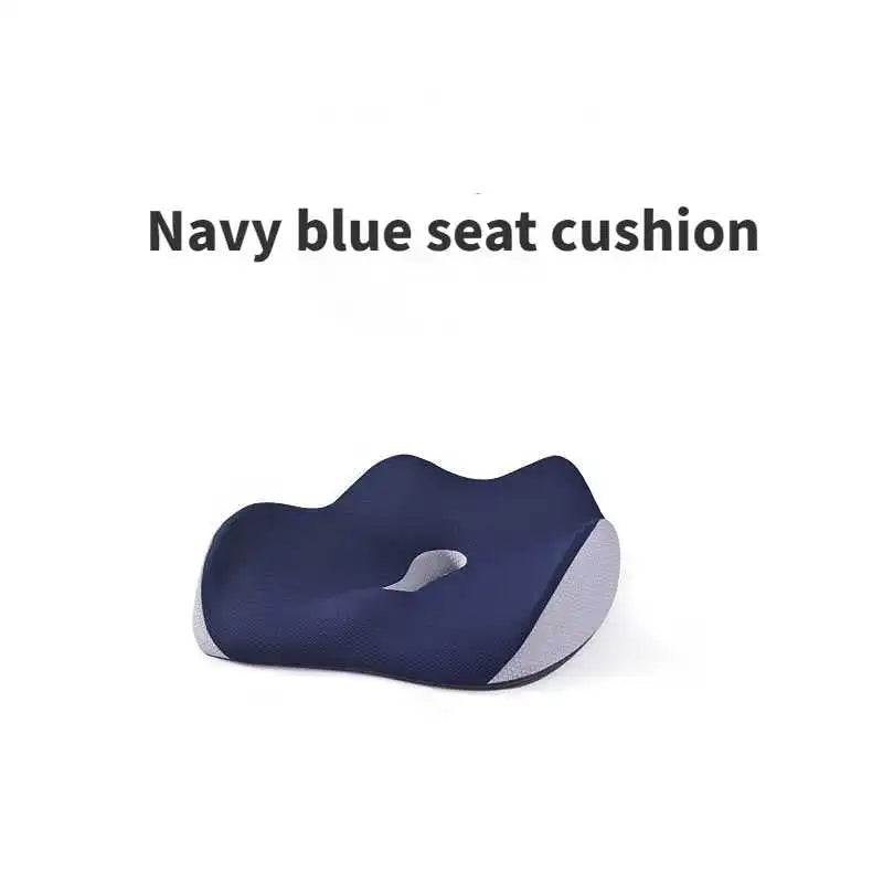 Ergonomic Seat Cushion with Hand Washable Cover Waist & Hip Support Comfort Orthopedic Cushion for Office Car Home