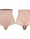 Thong Control Panties For Women High Waist Butt Lifter Shapewear Lace Tummy Slimming Lingeries Body Shaper Fajas