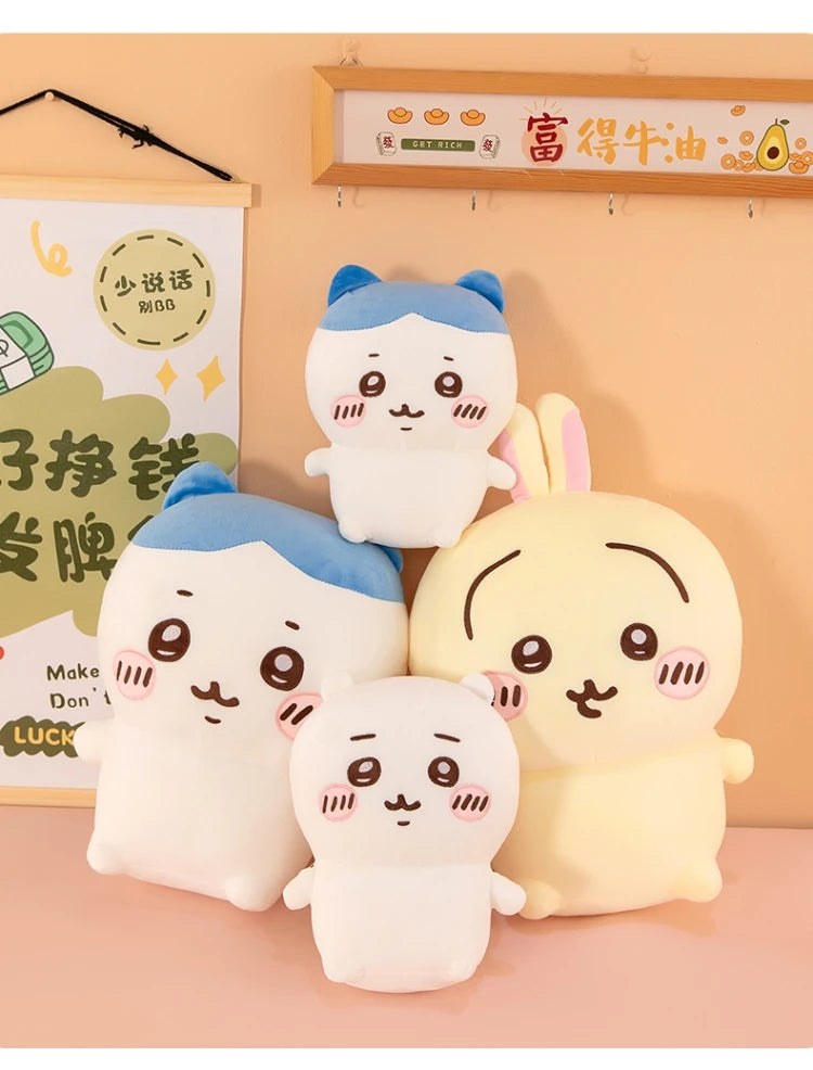 Cute Rabbit Bear Character Plush Toy Soft Pillow Cushion