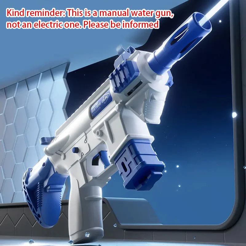 M416 Large Capacity Electric Water Gun Fully Automatic Shooting Rechargeable Water Blaster