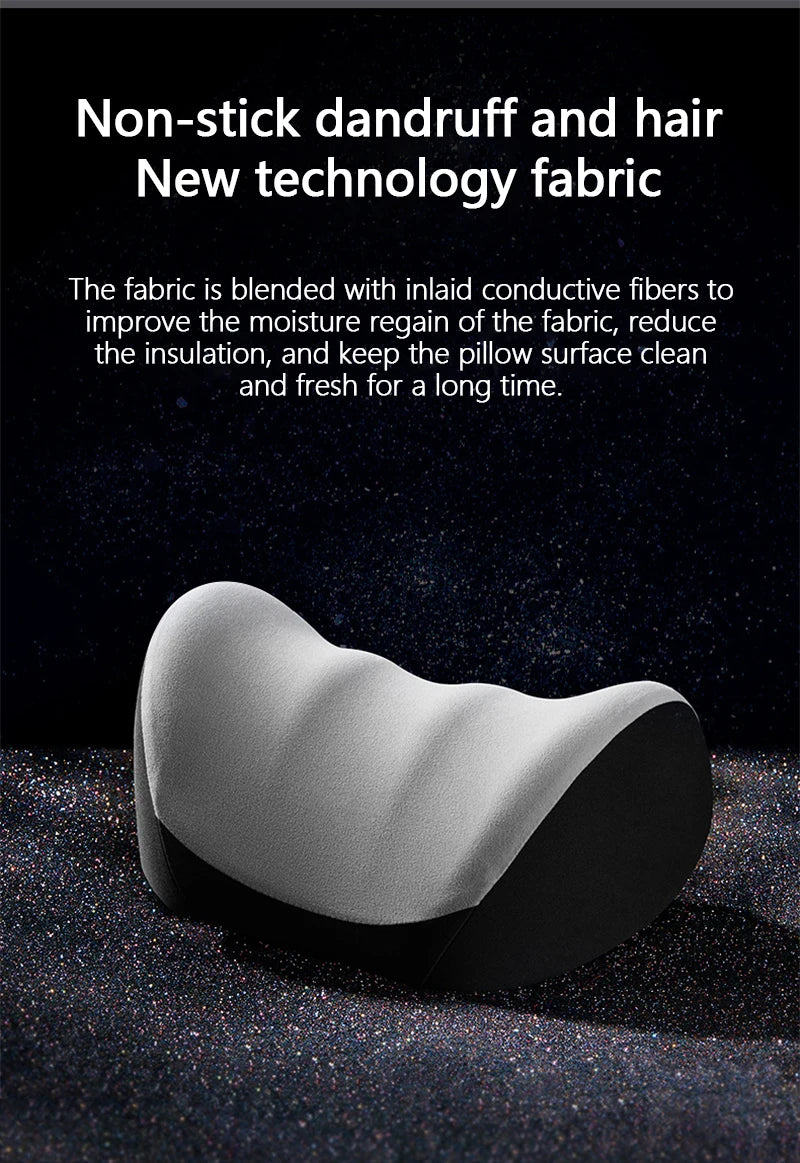 Car Electric Single Lumbar Single Headrest Vibration Massage Lumbar Support Neck Pillow Lumbar Cushion Car Seat Car Interior