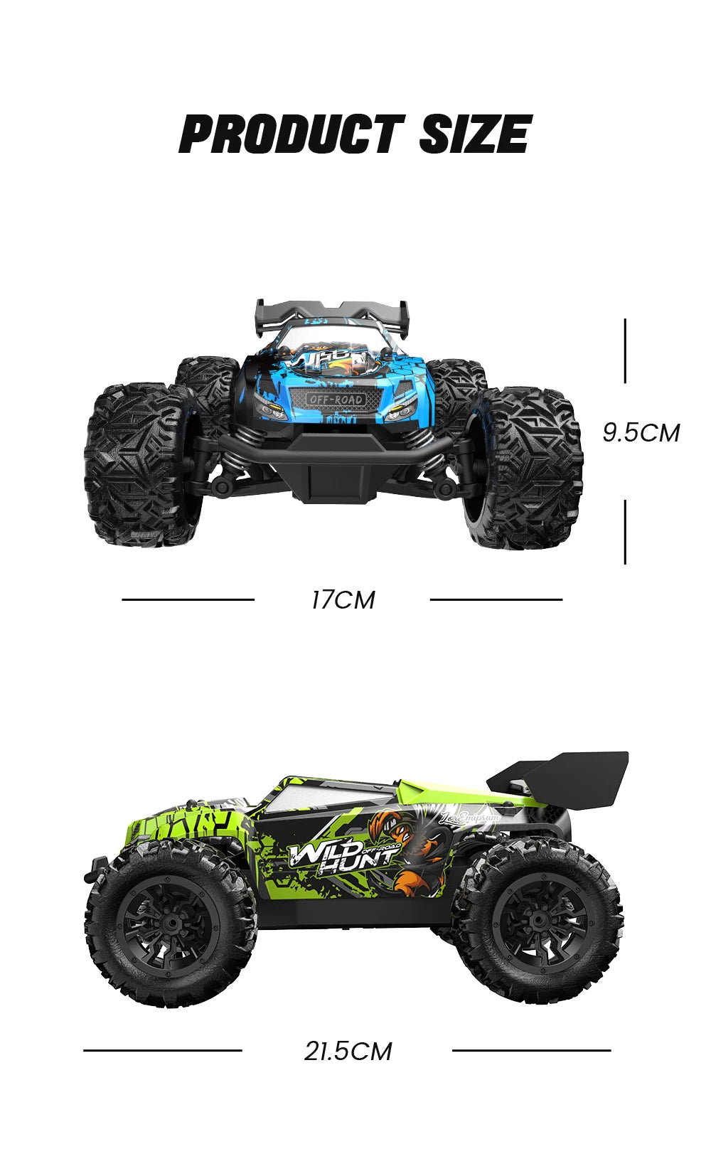 Off Road RC Car 2.4G Radio Remote Control Cars RTR High Speed Climbing Drift Remote Control Monster Truck Toys for