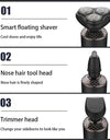 Xiaomi Electric Shavers for Men Waterproof Electric Trimmer Razor Wet & amp Dry Use Rechargeable Battery Rotary Shavers
