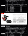 Smart Brake Sensing Bike Taillight IPX6 Waterproof Type-C Synchronized Bicycle Rear Light MTB Road Cycling Tail Light