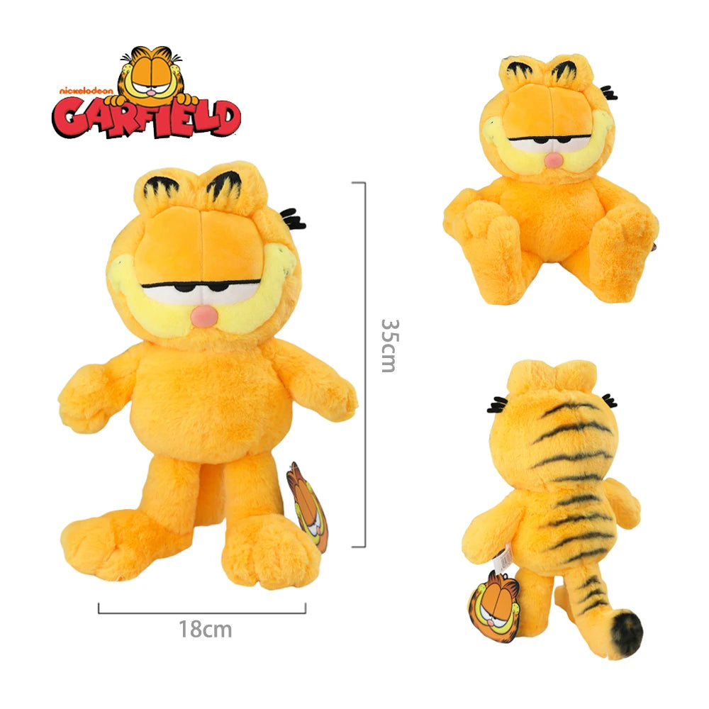 Garfield Original Big Size Plush Toy Cute Garfield Obese Cat Fluffy Stuffed Doll Christmas Birthday Great Gifts for Boys Girls