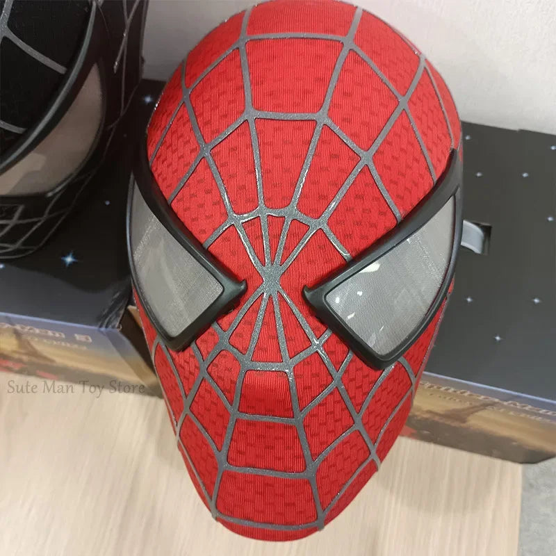 Superhero 3D Cosplay Mask with Faceshell & Detachable Lenses