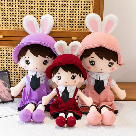 Cute Starry Sky Couple Design Plush Stuffed Doll Toy