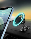Magnetic Car Phone Holder Stand Magnet Car Mount Support GPS Mobile Bracket in Car For Macsafe iPhone 15 14 13 12 Samsung Xiaomi