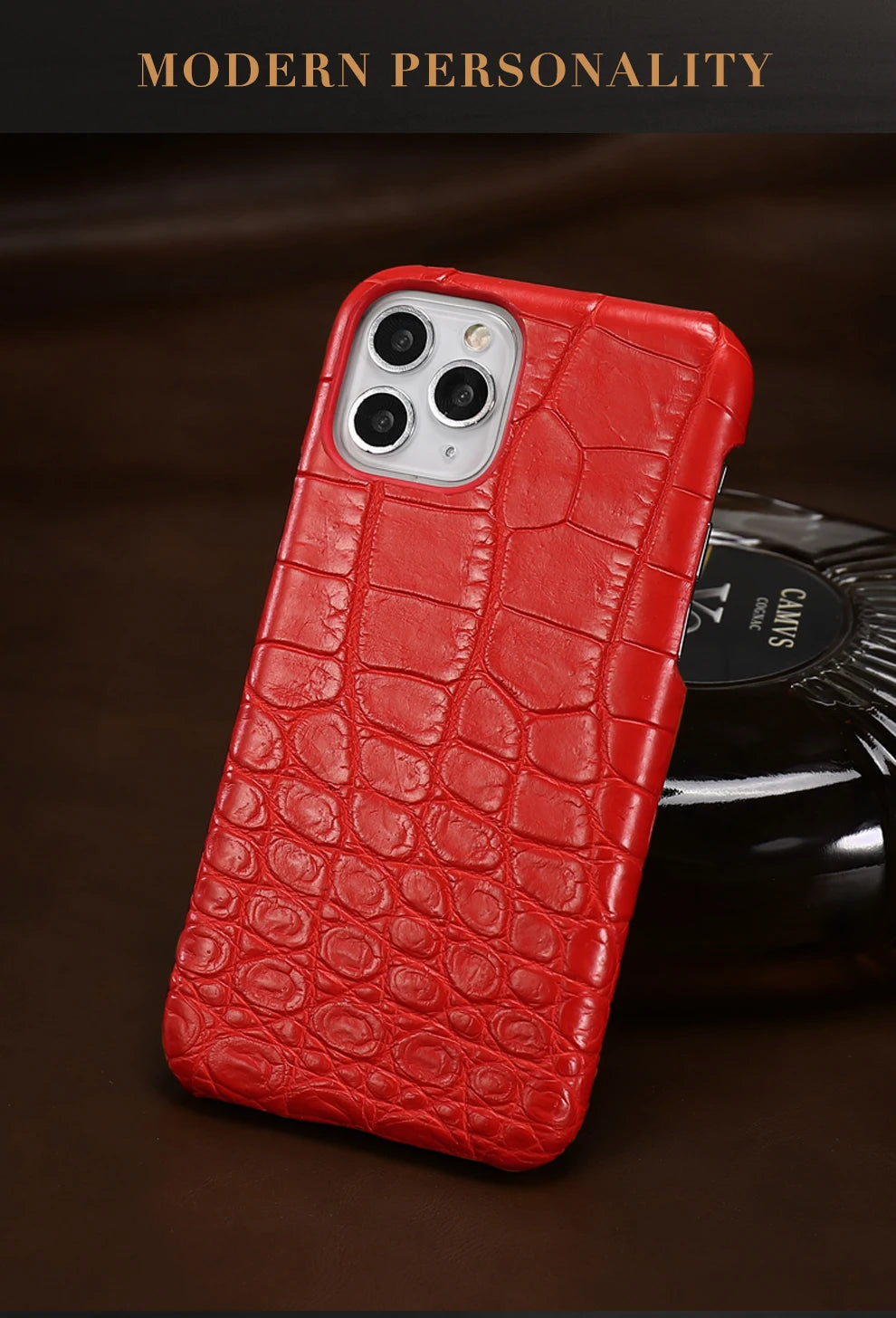 Crocodile Real Leather Cases for iPhone 16 15 Pro Max 14 pro max Genuine Leather Fundas Back Bover