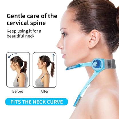 Adjustable Neck Support Brace,Neck Stretcher Exerciser Cervical,Neck Traction Device,Correction for Spine Pressure Pain Relief