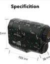 Outdoor Laser Golf Rangefinder for Hunting 1000m 650m Telescope with Flag-Lock Slope Pin Distance Meter Monocular