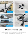 for Go Pro 11 10 Accessories 9cm Diameter Car Phone Suction Cup Holder for Insta360 X3 One X2 for SJCAM DJI OSMO Action