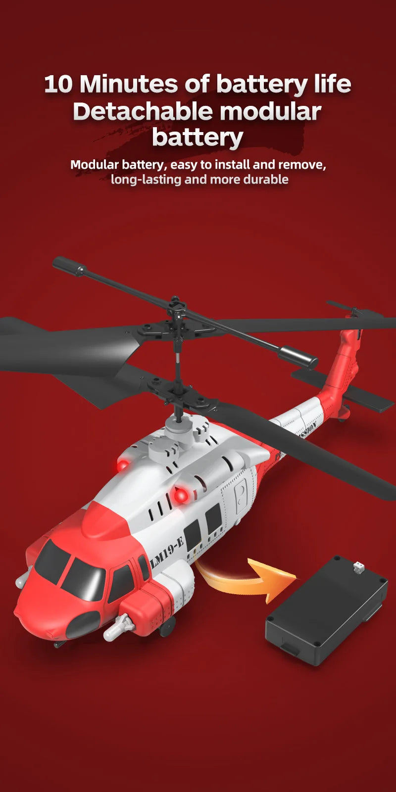 Remote Control Black Hawk Helicopter With Altitude Hold And Shooting Function