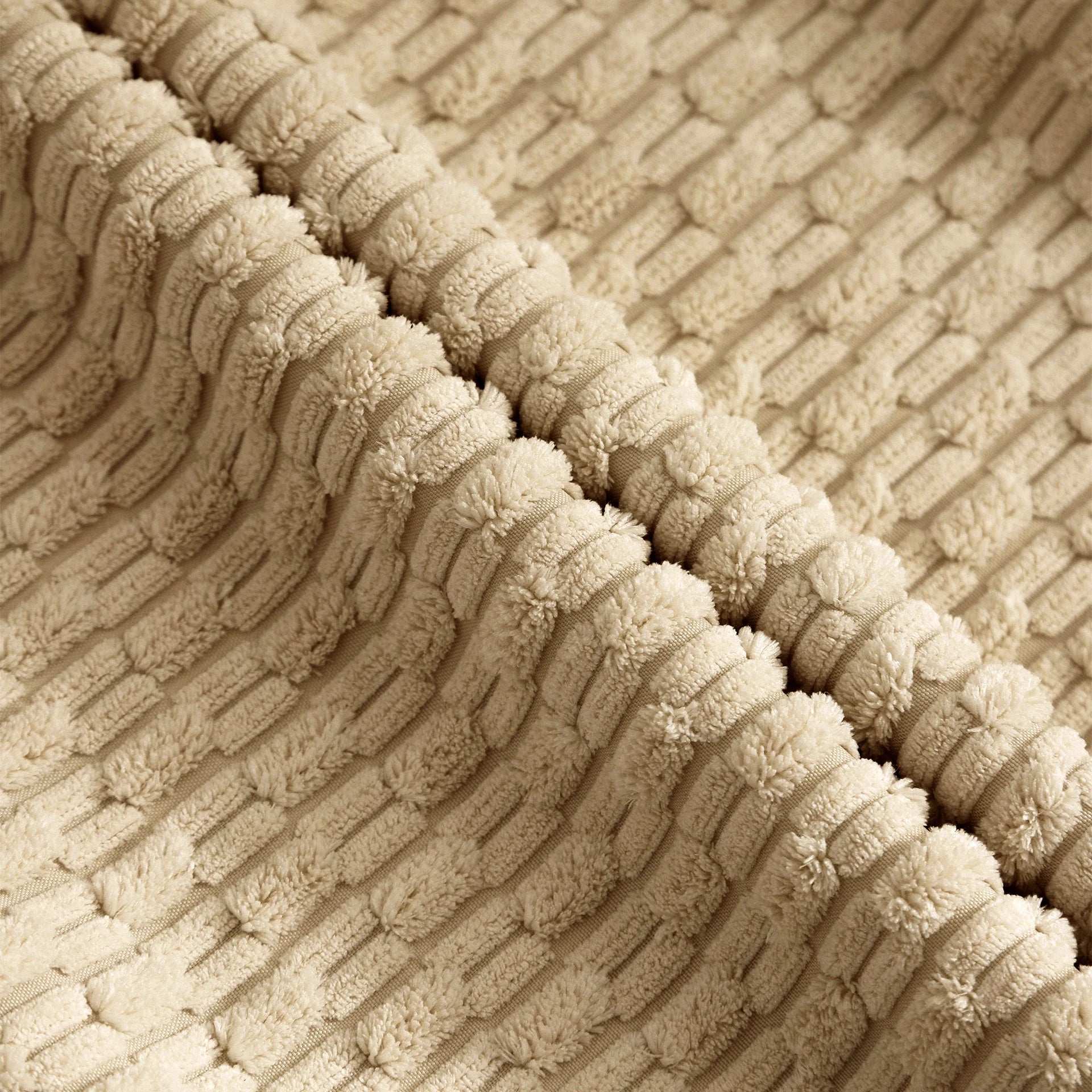 1M/2M/3M/5M Thick Plush solid color Chain Corduroy Fabric Polyester and Nylon Warm Coat Clothing Handmade Sewing Sofa Pillow DIY