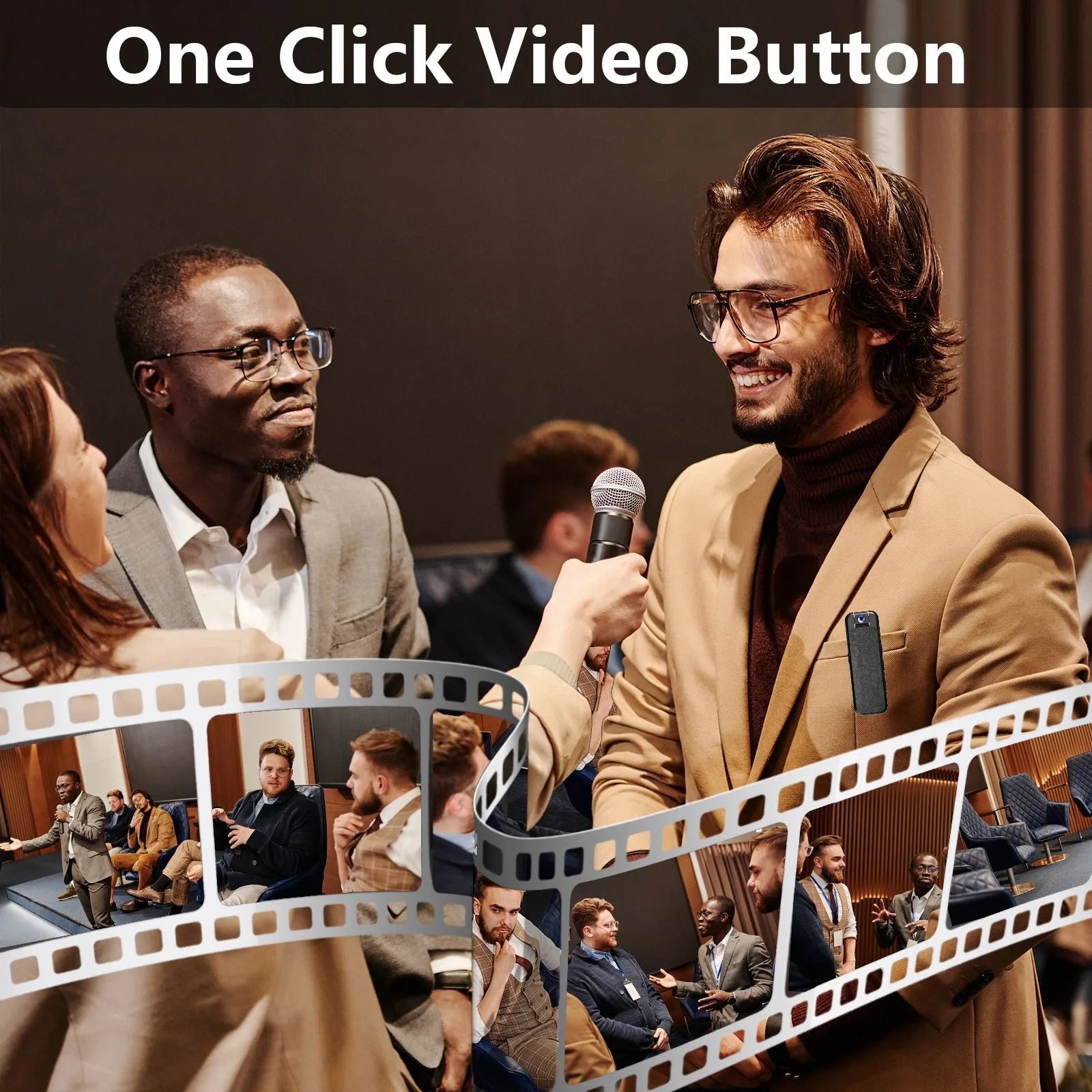 With Wifi Body Mini Camera Portable Small Digital Video Recorder  BodyCam Infrared Night Vision Miniature Camcorder