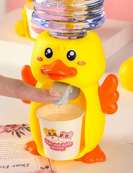 Mini Dual Water Dispenser Toy Cute Water Juice Milk Drinking Fountain Simulation Kitchen Toys for Boys Girls Gift