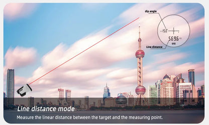 USB Type-C Rechargeable Golf Laser Rangefinder 1200m 650m with Slope Adjusted Flag-Lock Vibration Distance Meter Telescope