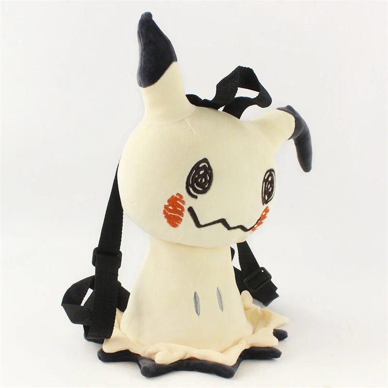 Kawaii Pokemon Plush Backpack Soft Cartoon Shoulder Bag