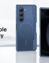 Magnetic MagSafe for Z Fold 6 Case with Hinge Protection Built-in Front Screen Protector Full Body Rugged Shockproof Phone Case