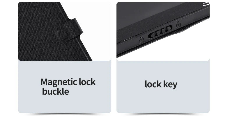 11.5 inch LCD Drawing Board for Work study Full Screen Superfine Handwriting megnet clear Writing Tablet Pad with Leather Case